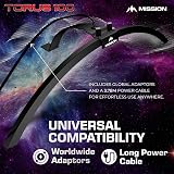 Mission Darts Torus 100 Tor100 LED Folding Dartboard Light Black view 4