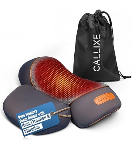 Amazon.com: MyMassagePillow- Pressure Activated Massage Pillow for Back,  Neck, Feet, & More - Stylish & Durable Neck and Back Massager & Sciatica  Pillow - 13in x 13in - Machine Washable Cover (Foliage) :