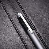 Mymazn A4 Faux Leather Clipboard Folder Conference Folder Black view 5