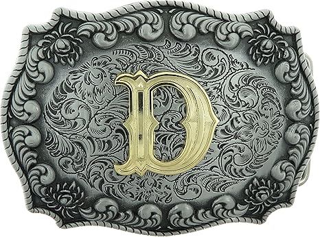 letter d belt buckle