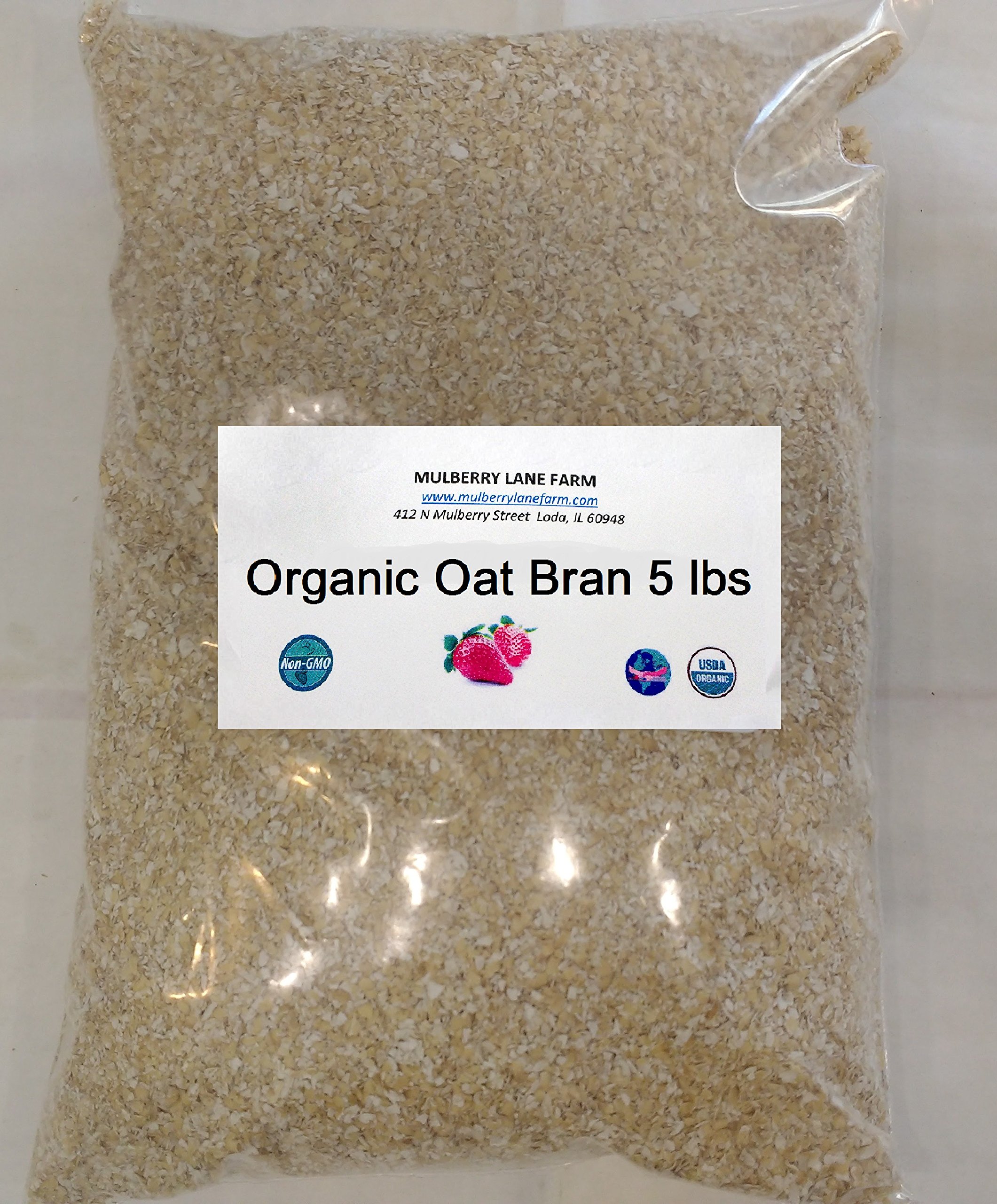 Wheat Bran, 64 ounces or 4 lbs (four pounds), USDA