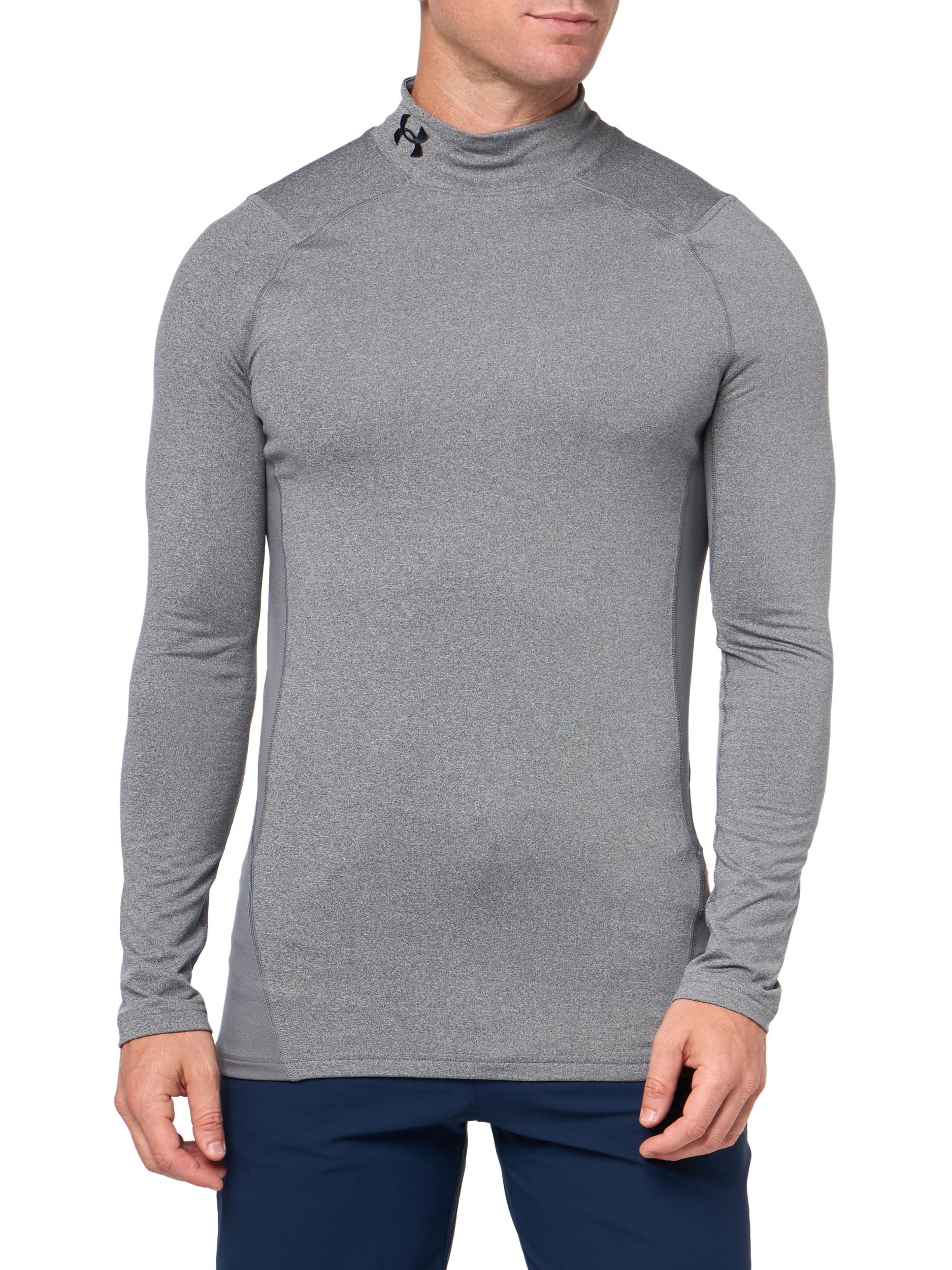 Under Armour Men's ColdGear Armour Fitted Mock, (400) Royal / / White, Small Image