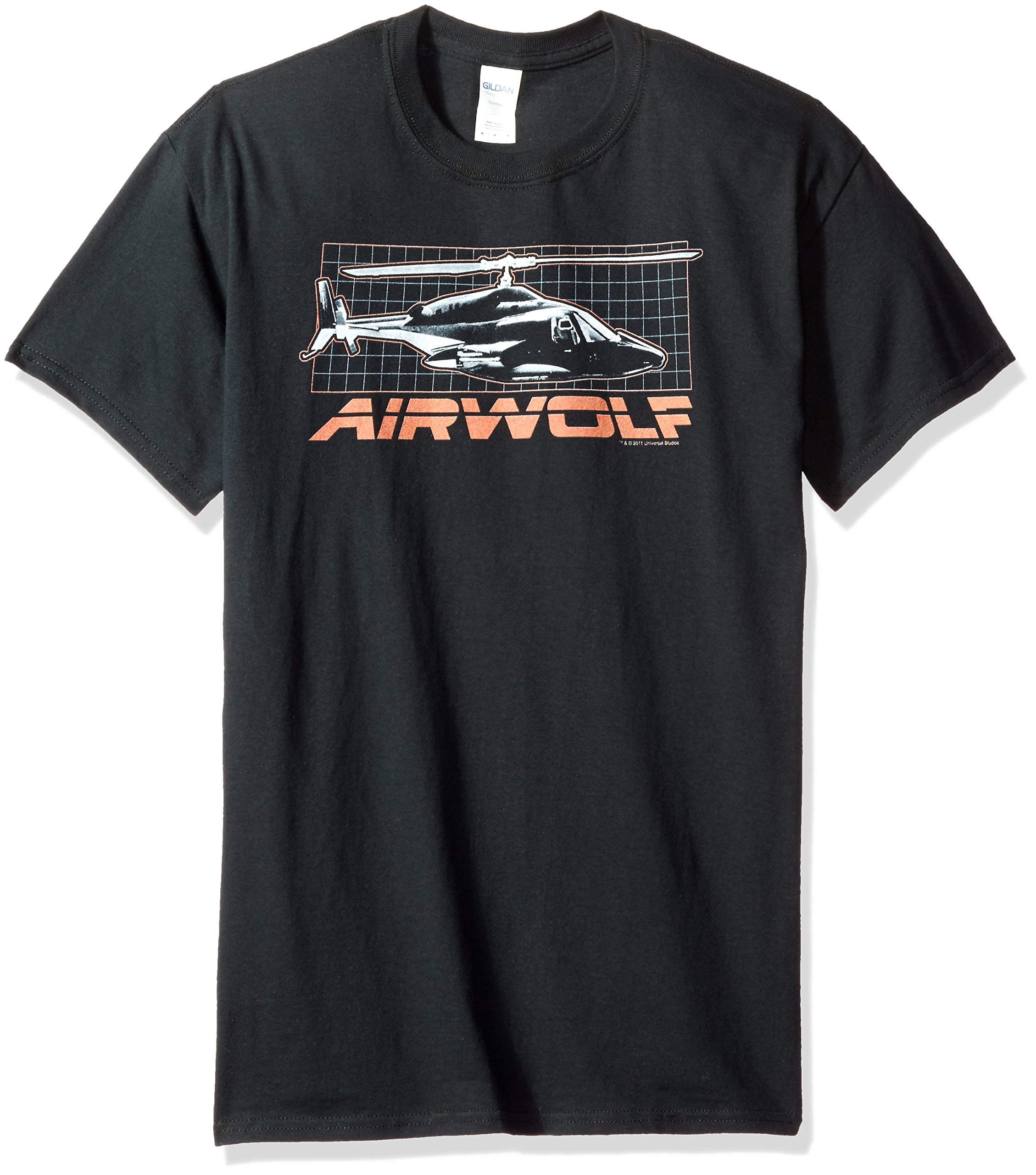 Trevco Men's Airwolf Grid T-Shirt