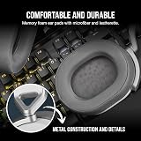 Corsair HS65 SURROUND wired gaming headset Dolby 7.1 SoundID iCUE white view 5
