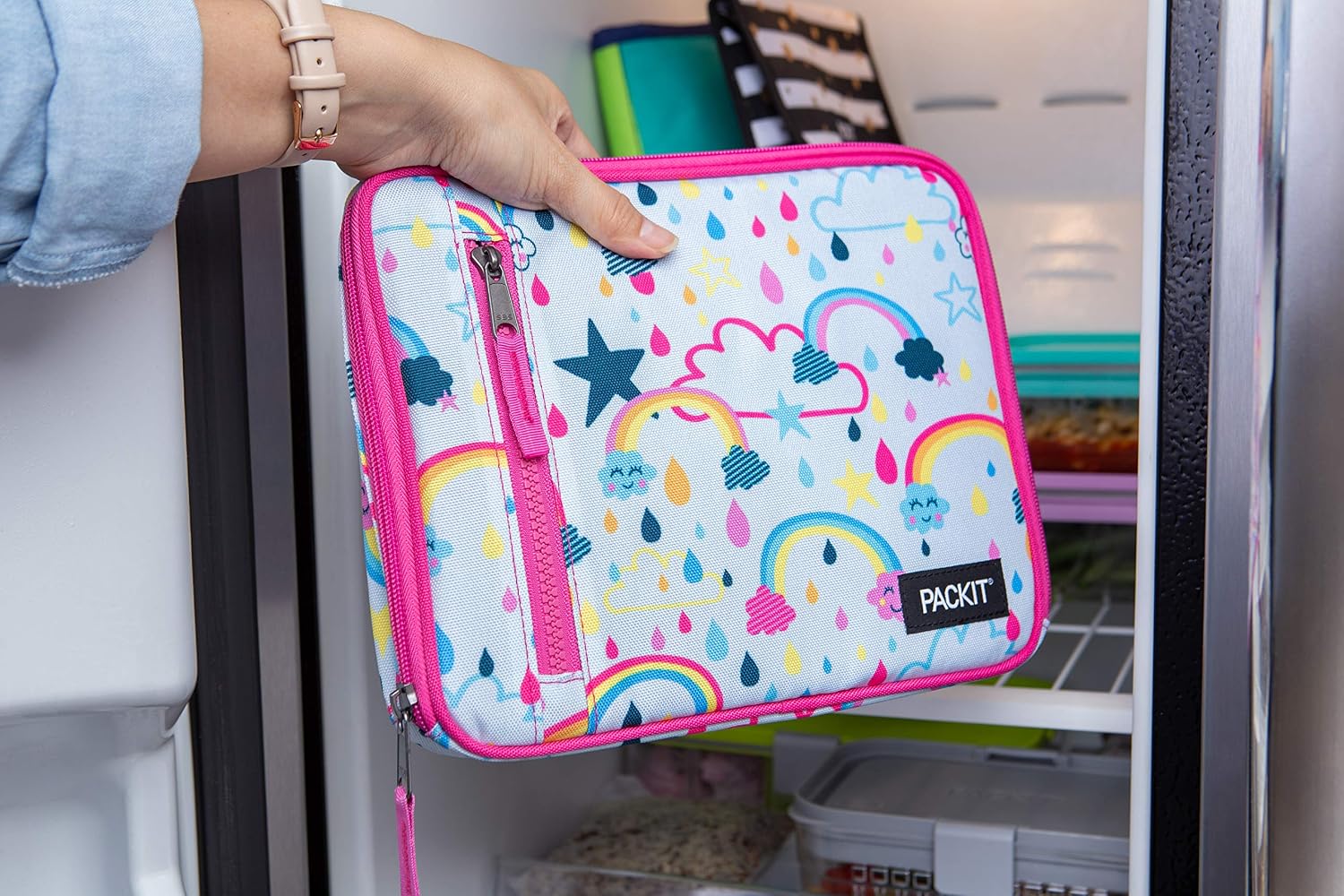 Packit with Gel Lining, Rainbow Sky, One Size - Image 3