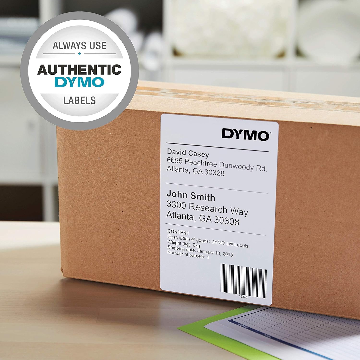 DYMO 1755120 LabelWriter 4XL Thermal Label Printer : Label Makers : Office Products