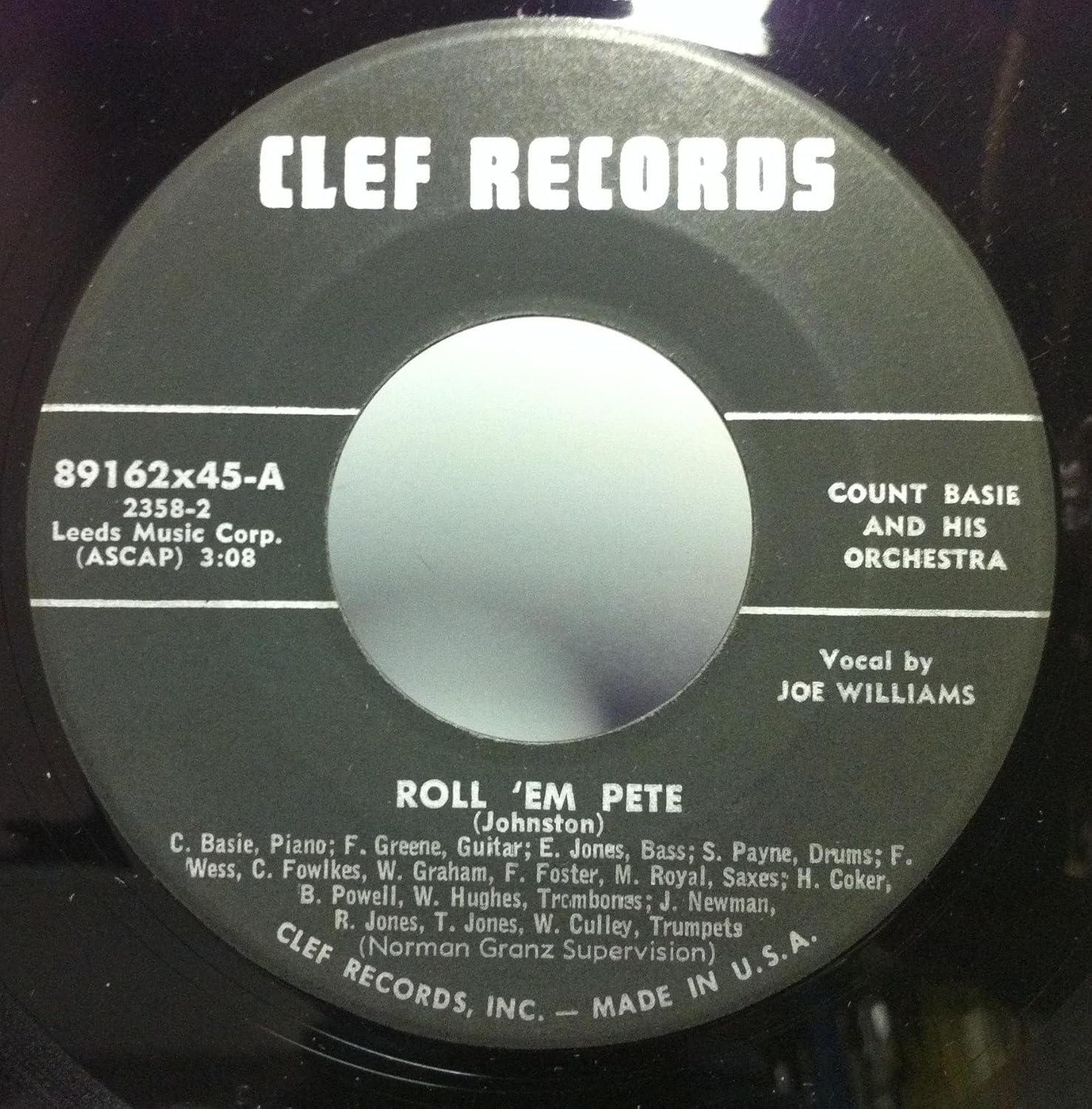 Count Basie Roll Em Pete