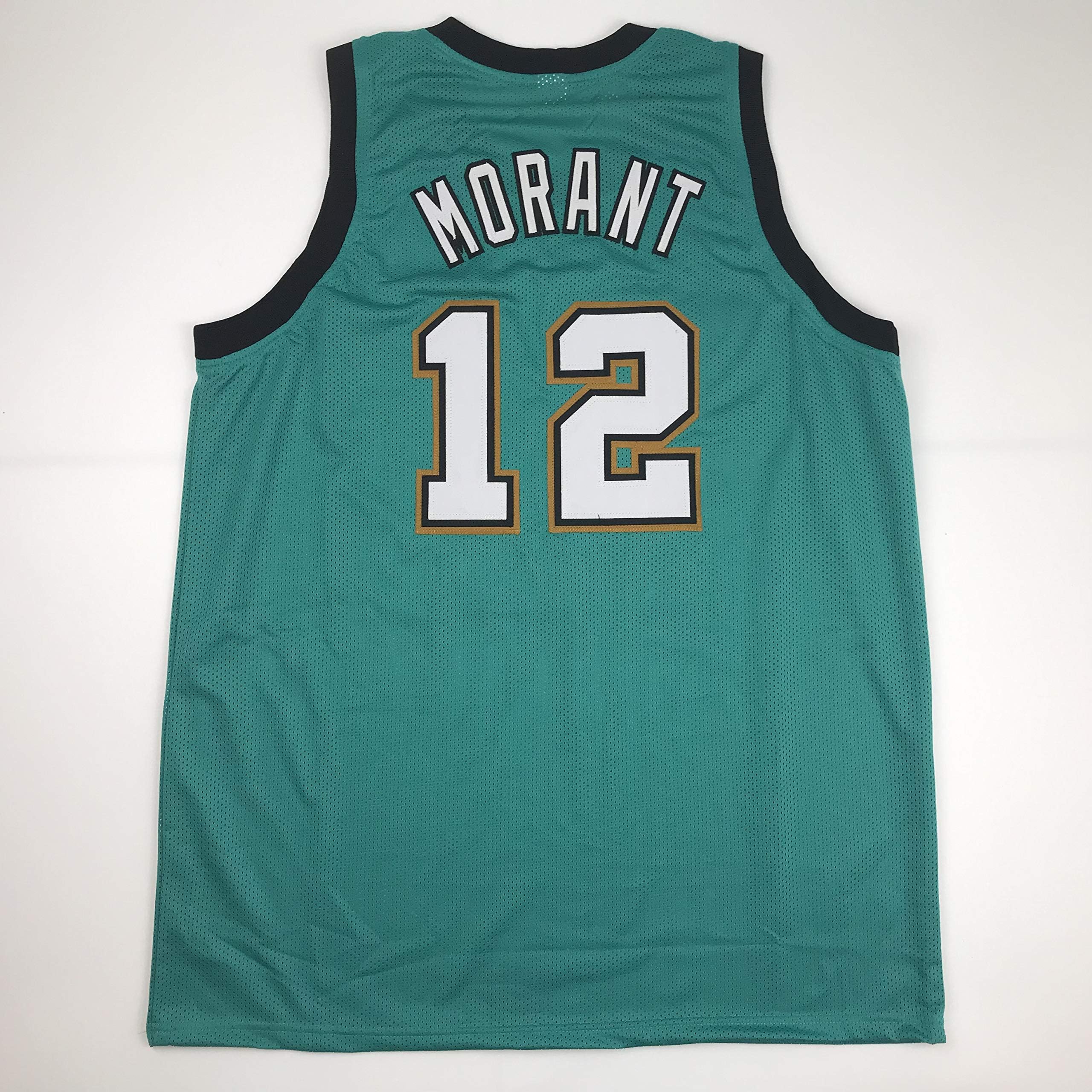 Unsigned Ja Morant Memphis Teal Custom Stitched Basketball Jersey Size Men's XL New No Brands/Logos