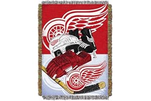 NORTHWEST Officially Licensed NHL "Homefield Ice Advantage" Woven Tapestry Throw Blanket, 48" x 60", Multi Color