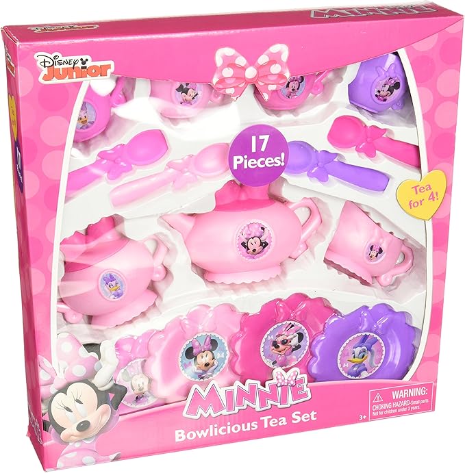 minnie bowlicious tea set