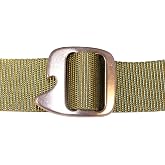 Bison Designs Tap Cap 38mm Belt with Gunmetal Buckle