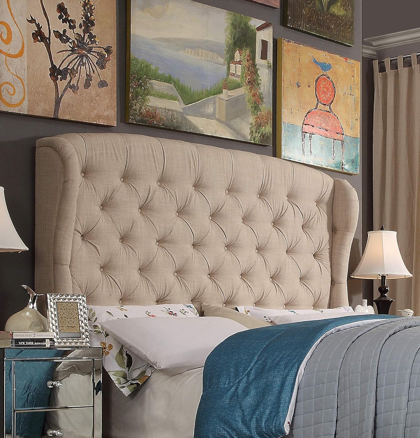 Best Rosevera Fonte King Headboard