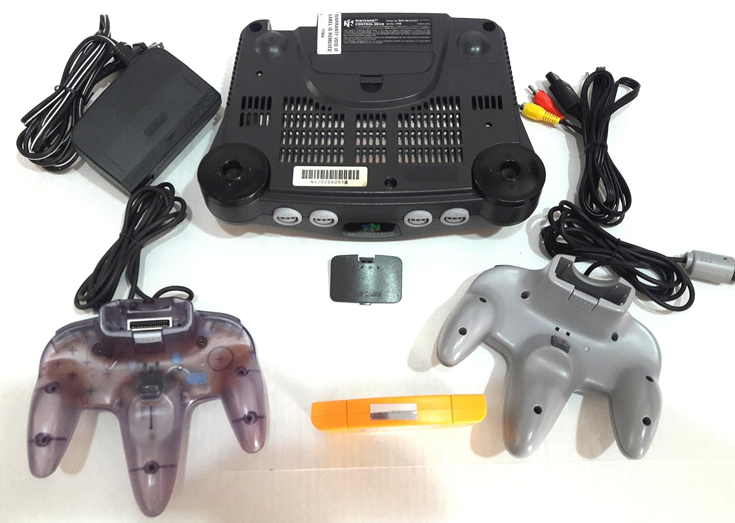 Nintendo 64 Console With Donkey Kong 64 Game & 2 Controllers: Video Games