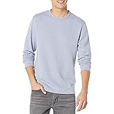 Vince Mens Dbl Face Feeder Stripe L/S Crew