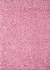 THE RUGS Pink Shaggy Living Room Rug 180x270 cm Soft 30 mm Thick view 6
