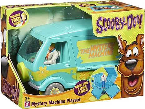 scooby doo mystery machine playset