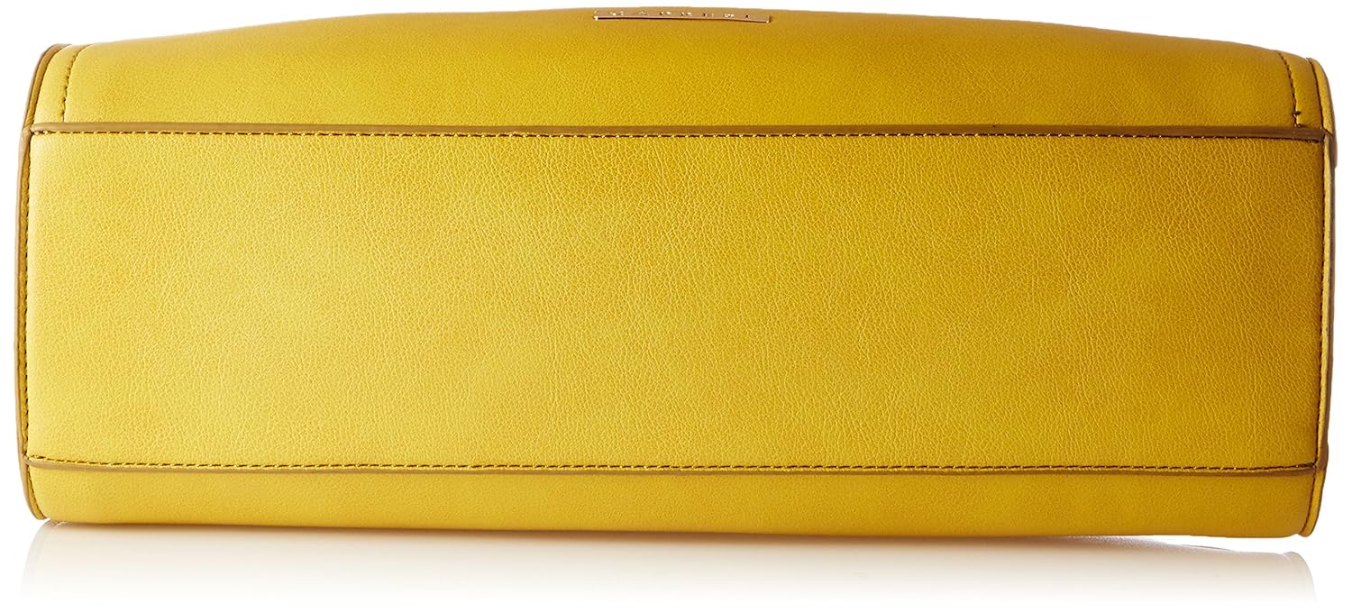 caprese lian women's satchel (yellow)