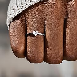 STORYJEWELLERY Purity Ring, Heart Rings for