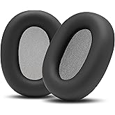 WC PadZ XM6 – Premium Replacement Earpads Compatible with Sony WH-1000XM6 Headphones by Wicked Cushions | Enhanced Comfort, Durable PU Leather & Sound Isolation | Black