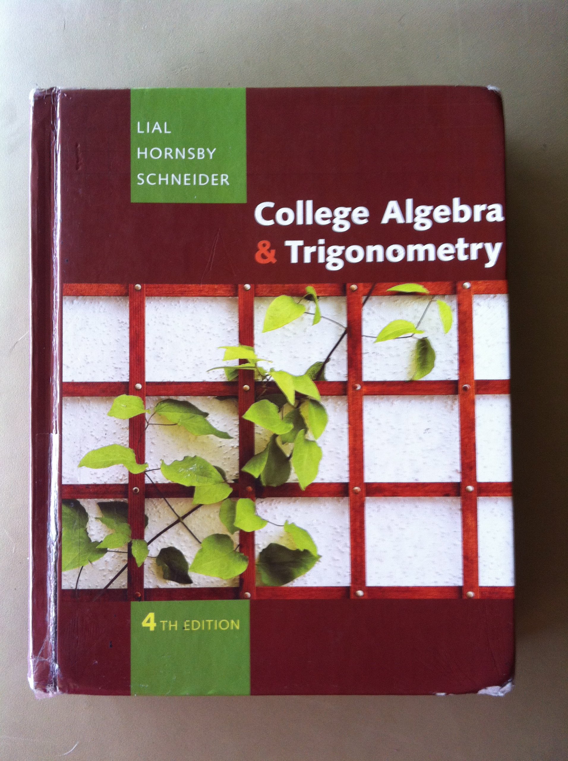 Algebra and trigonometry for college readiness answers