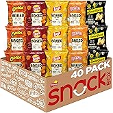 Frito-Lay Baked &amp; Popped Mix Variety Pack, (Pack of 40)
