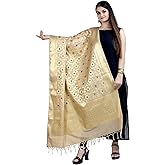 Chandrakala Banarasi Dupatta for Women,Shawl Scarf Wrap Chunni (D266-P)
