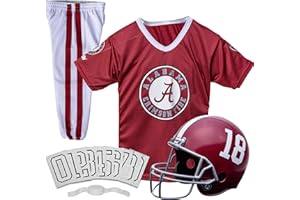 Franklin Sports NCAA Kids Football Uniform Sets - College Football Jersey, Helmet + Pants for Boys + Girls - NCAA Official