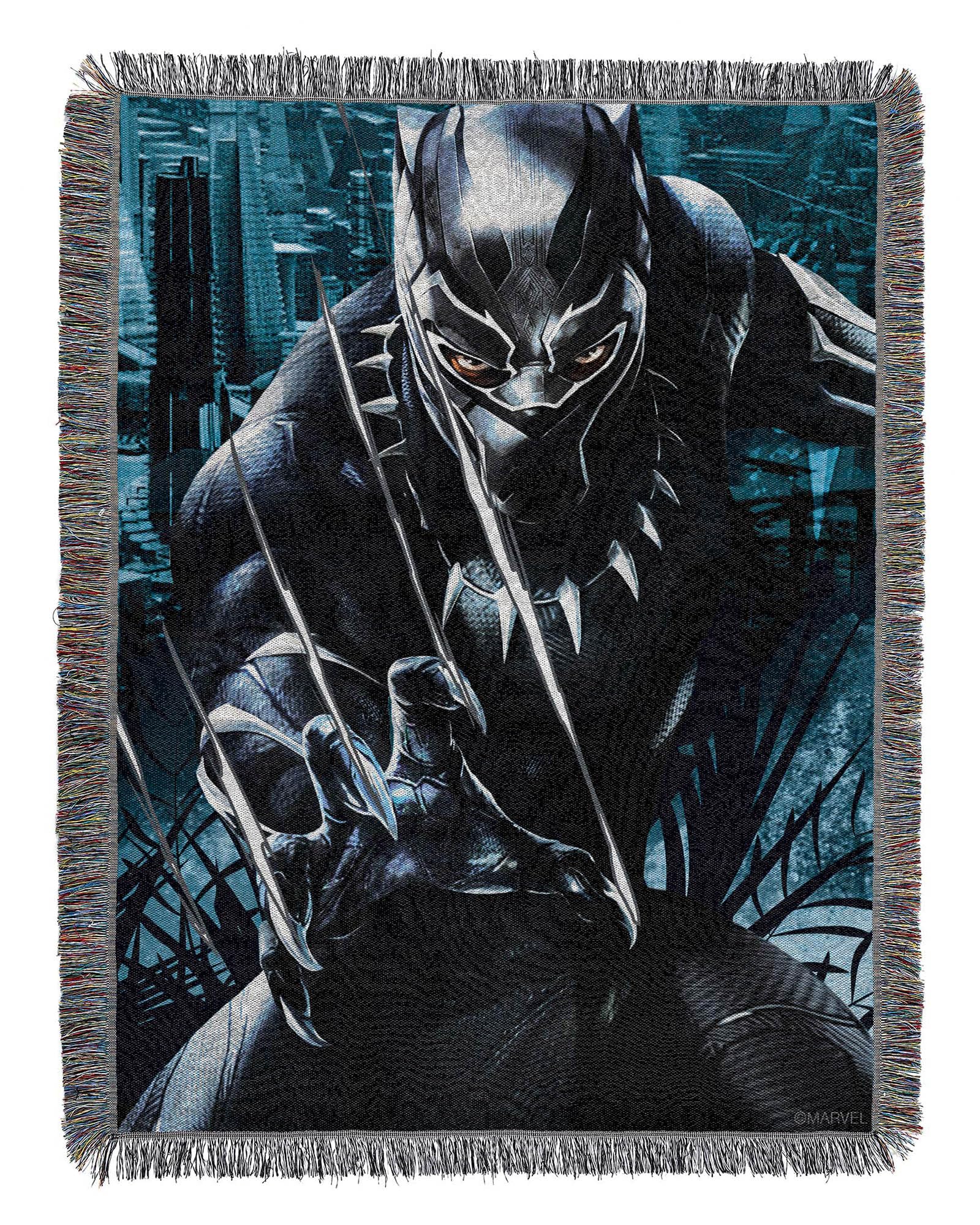 Northwest Throw Blanket, Acrylic, Ripper, 48" x 60"