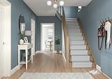 Dulux Simply Refresh Matt Emulsion Paint Denim Drift 2.5L view 8