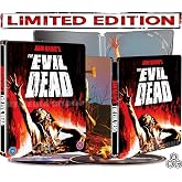 The Evil Dead (Limited Edition, SteelBook) [45th Anniversary] [1981] [4K UHD + Blu-ray] [Region Free]