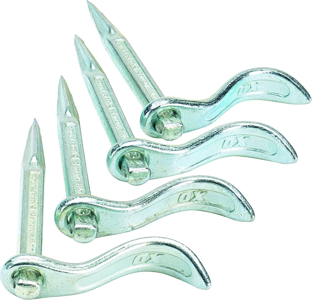 OX Tools OX Pro Semi Round Dutch Pin Swivel Arm 4pk