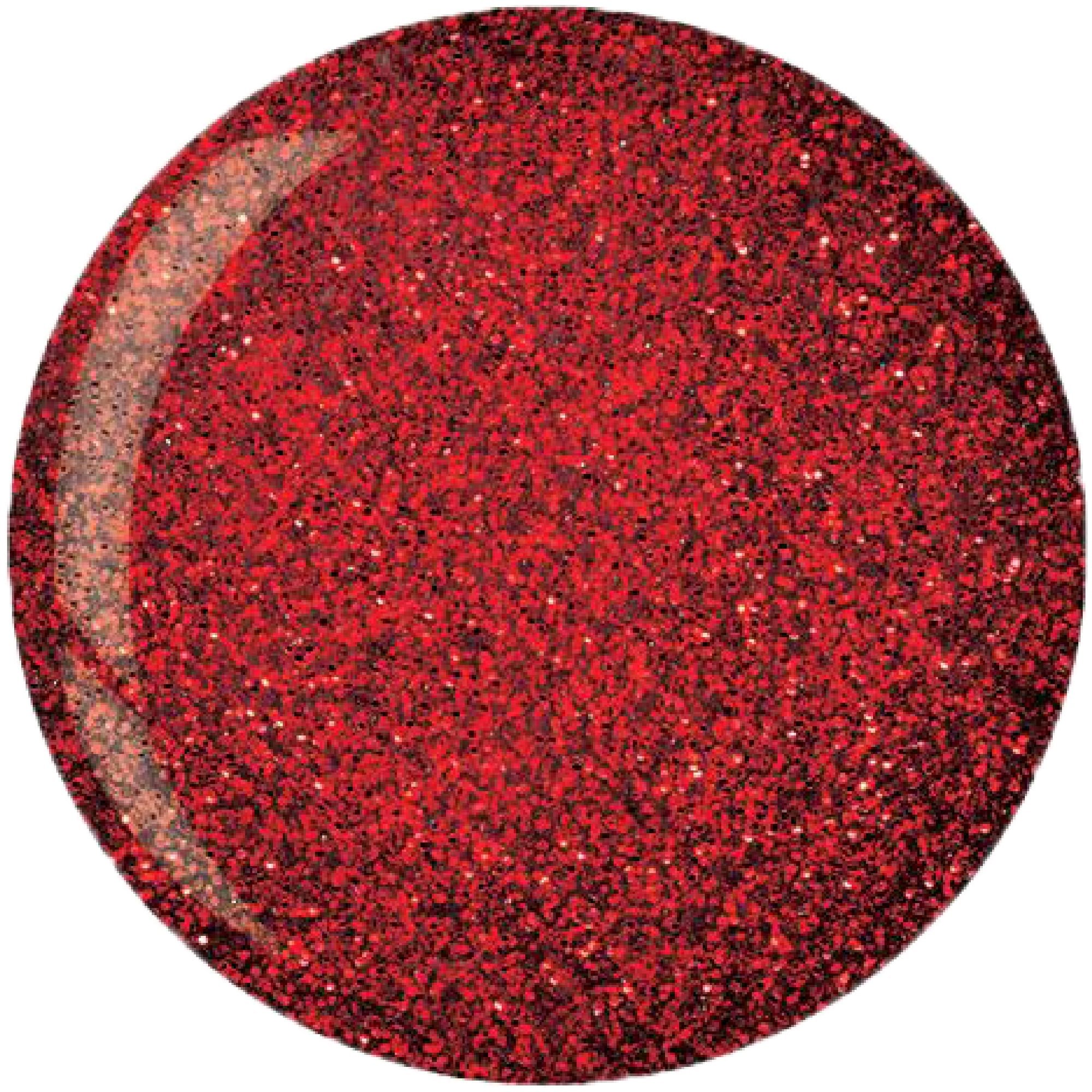 Cuccio Ruby Red Dipping Powder 45g, ruby red glitter