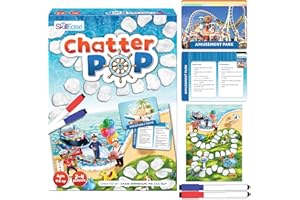 SkillEase Chatter Pop Social Skills Game to Think About Others, Speech Therapy Materials, Therapy Games, Educational, Social Emotional Learning Activities, Conversation Starter Cards