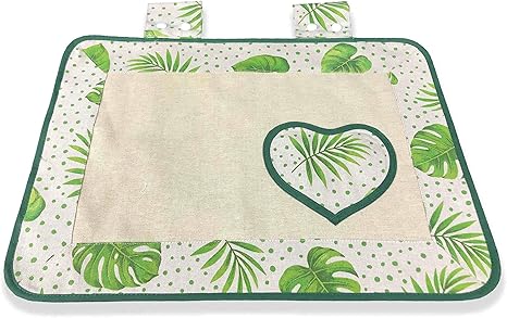 Ofenbezug aus grünem Stoff: Amazon.de: Küche & Haushalt