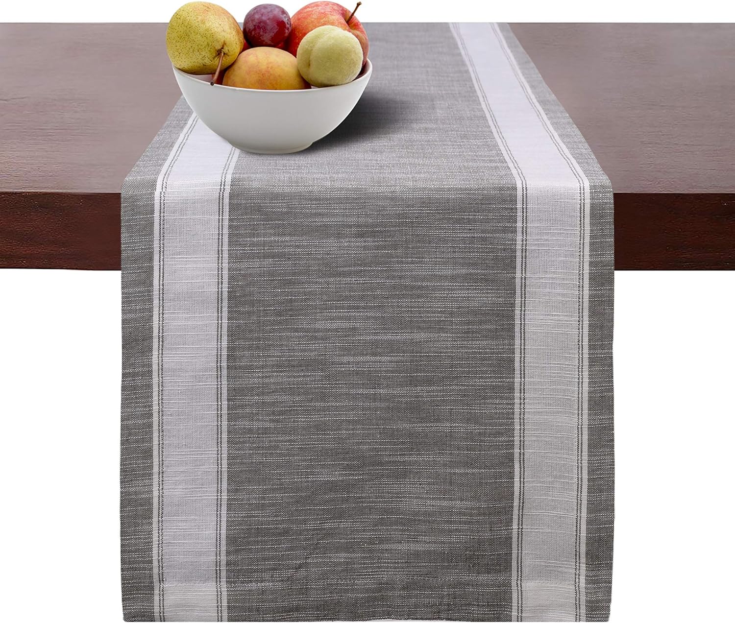 Best grey black table runner