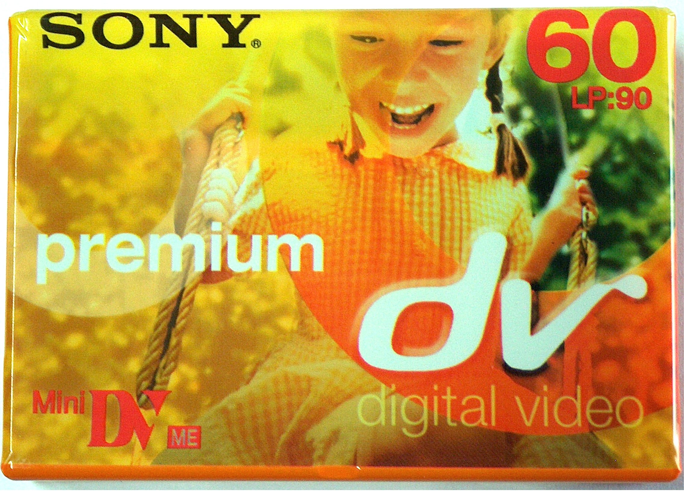 DVC Camcorder Tape 60 min Sony Premium
