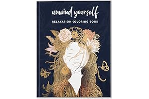 RYVE Coloring Book for Adults Relaxation - Adult Coloring Book for Anxiety and Depression - Stress Relief Coloring Book, Adult Coloring Book for Women, Stress Relief Gifts for Women, Adult Color Book