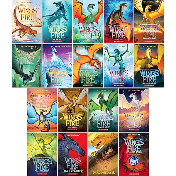 Wings of Fire Series Complete Collection Set, Books #1 - #18: Tui