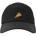 Cap Pizza Slice Pepperoni Embroidery Stitch Baseball Hat