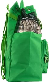 Minecraft Swimming Bag Creeper Boys Swim Bag Children Backpack Green view 3