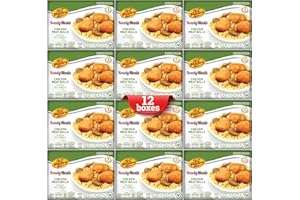 KJ Poultry Kosher Ready Meals - Chicken Meat Balls & Mushrooms, MRE Meat Meals Ready to Eat, Halal, (12 Pack) Prepared Entree Fully Cooked, Shelf Stable Microwave Dinner, Travel, Military, Camping