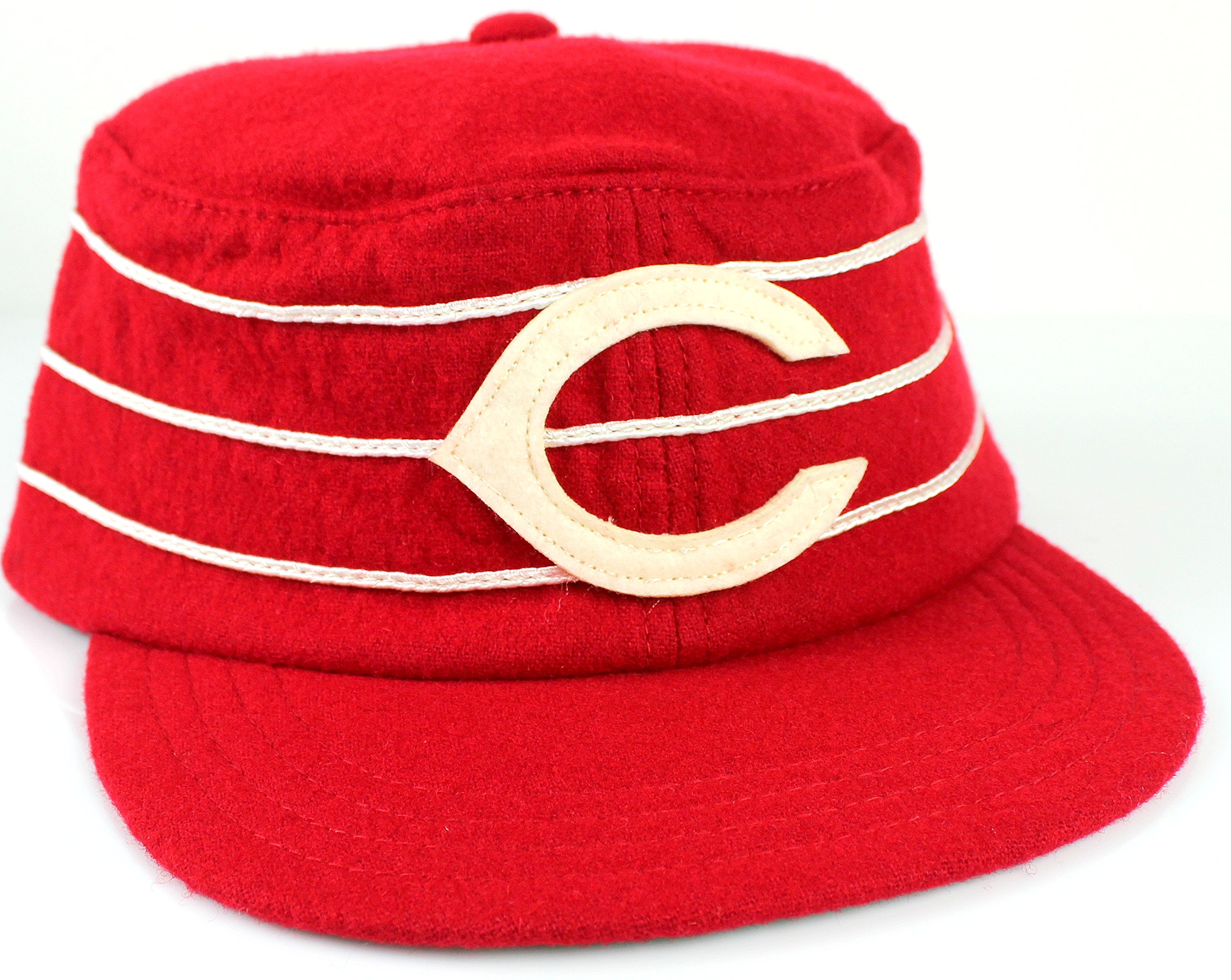 Cincinnati reds pillbox hat Clearance