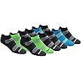 Saucony Men's Rundry Mesh Ventilating Comfort Fit Performance No-Show Socks, Available in M-XXL (6, 12, 18 Pairs)