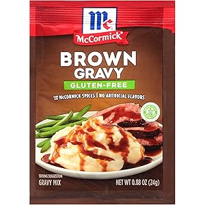 McCormick Gluten Free Brown Gravy Mix, 0.88 oz