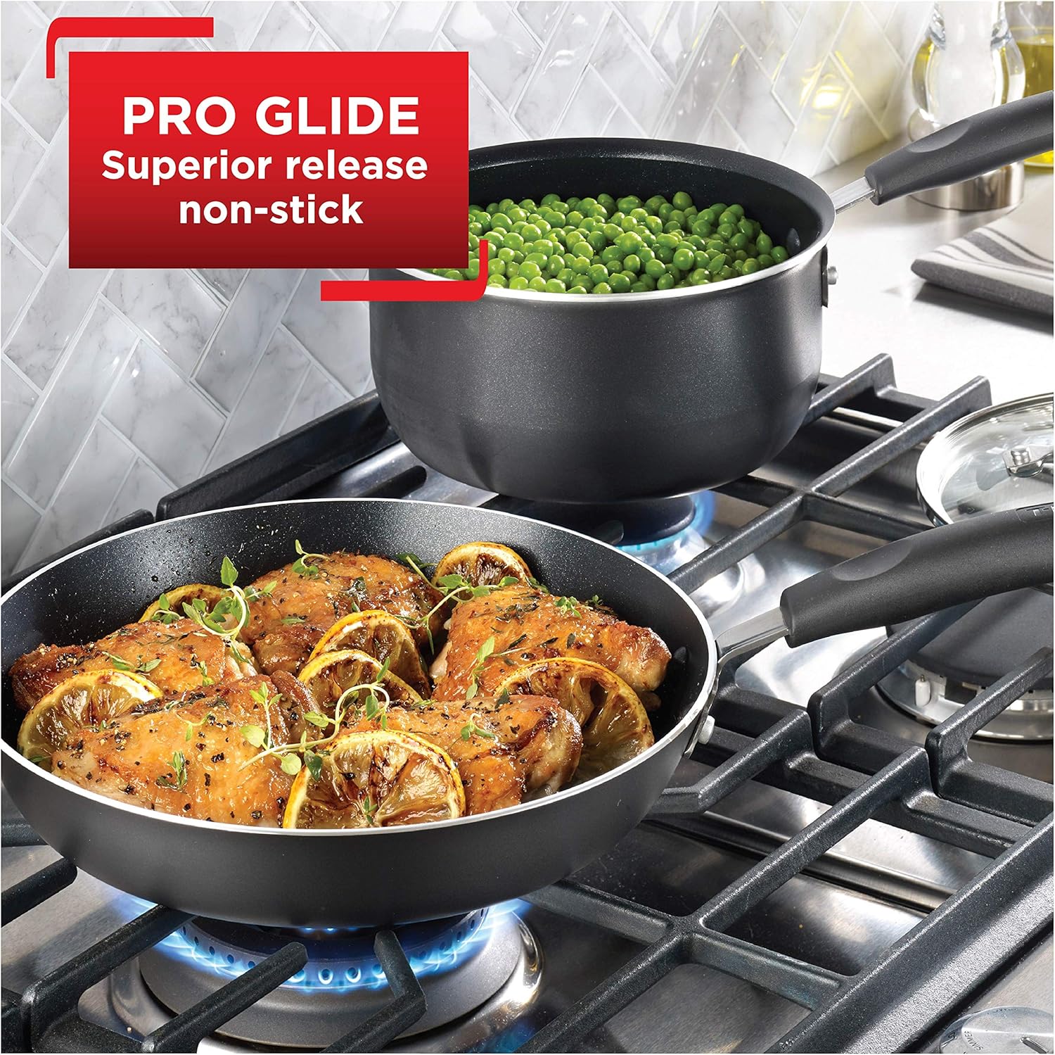T-fal Signature Nonstick Dishwasher Safe Cookware Set, 12-Piece, Black: Pots And Pans: Kitchen & Dining