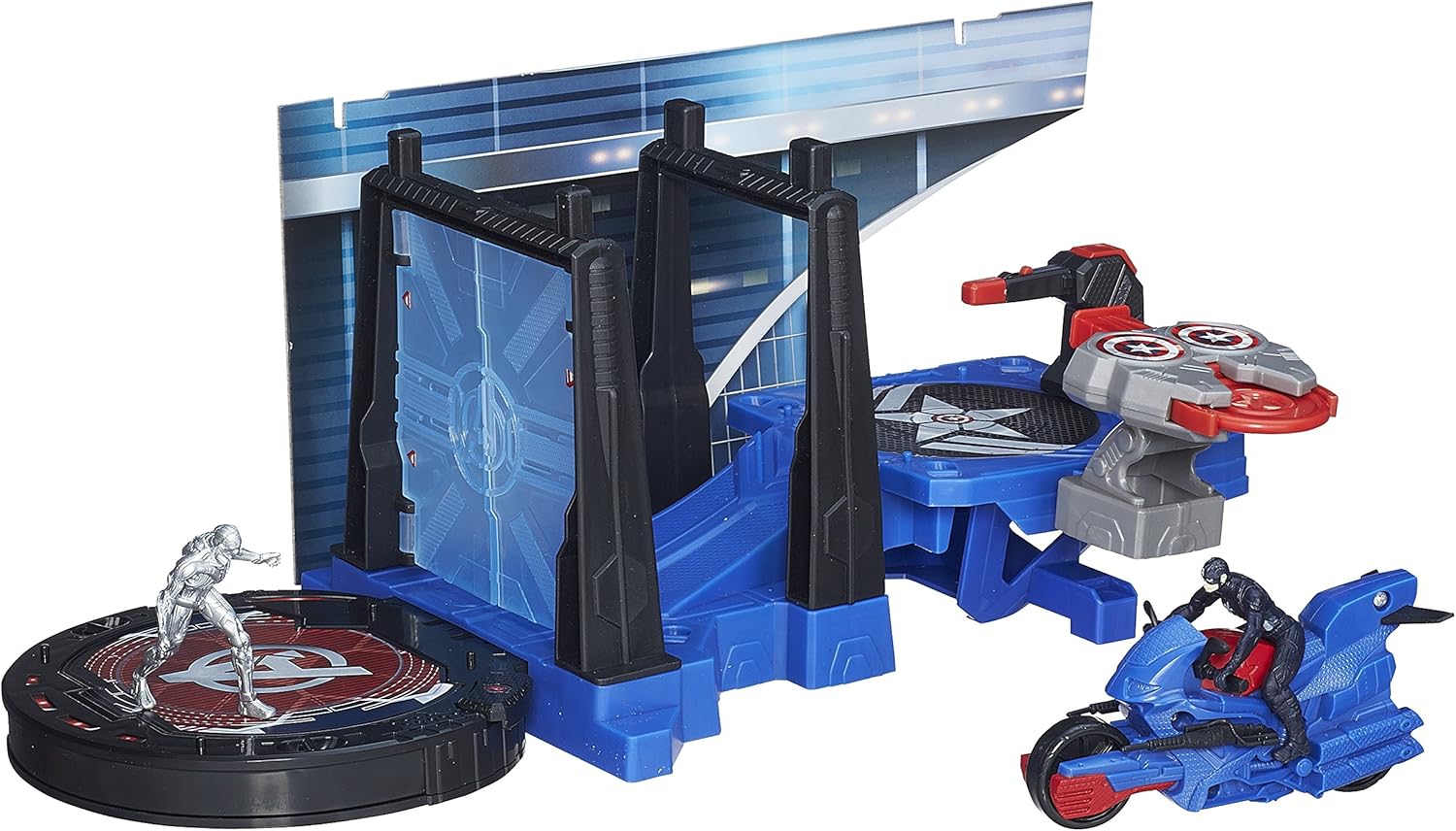 avengers tower playset