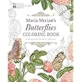 Maria Merian's Butterflies Coloring Book: Drawings from the Royal Collection
