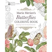 Maria Merian's Butterflies Coloring Book: Drawings from the Royal Collection