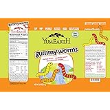 YumEarth Organic Gummy Worms, 2.5 Ounce (Pack of 12)