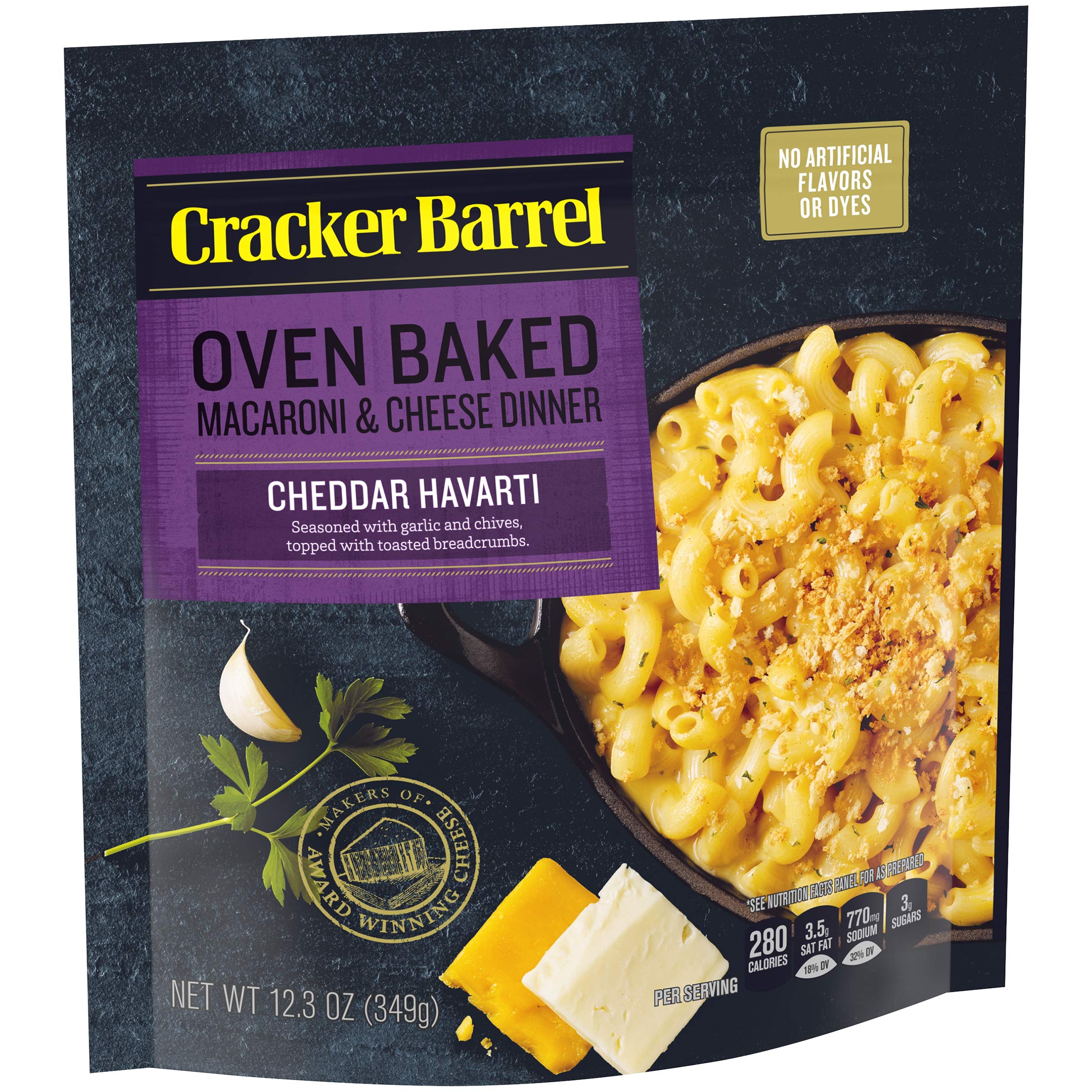 Cracker Barrel Oven Baked Cheddar Havarti Macaroni & Cheese (12.3 oz
